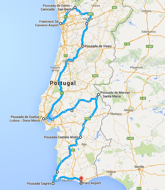 Pousada Fly Drive Noord Midden en Zuid Portugal 8 dagen 31